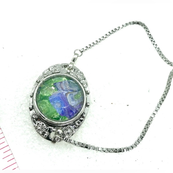 Bracelet snap chain Charms & Handmade 20mm snap SB20 sliding clasp - Picture 3 of 4